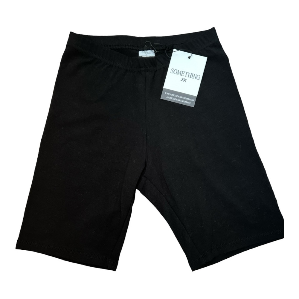 Girls black bike shorts